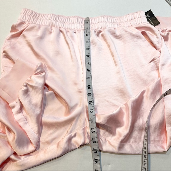 INC Pink Satin Jogger Pants Cargo Pockets, New w/ Tags, Size XL - Picture 15 of 15